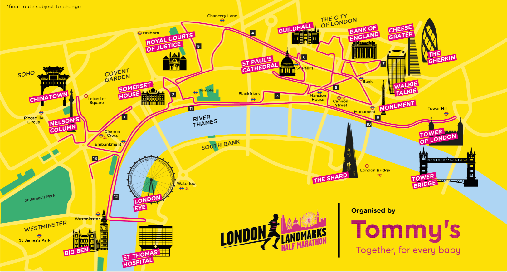 LLHM Route Map